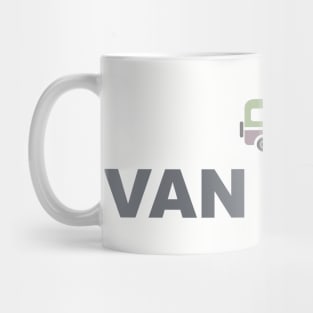 Van Damn Life Nomad Traveler Camping Camper Trip Mug